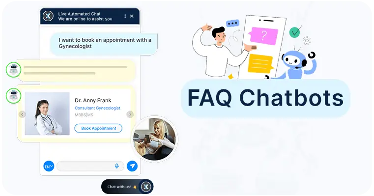 Chatbot for FAQ - Benefits, types, and use cases
