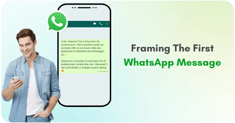 Tips And Tricks For Framing The First WhatsApp Message 